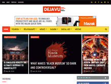 Tablet Screenshot of dejavublog.in